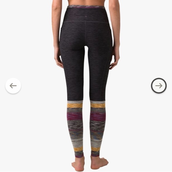Prana Stylish Multicolor Women's Yoga Pants - Picture 2 of 6